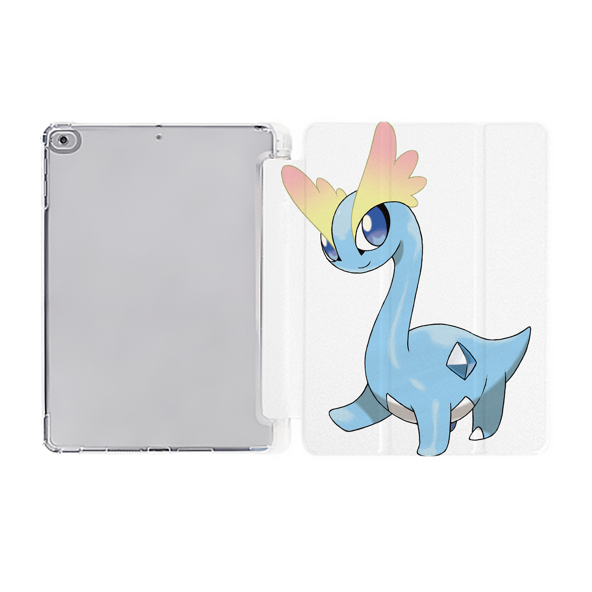 （画像用） ポケットモンスター Pokémon IPad ケース ペン収納付き 三つ折りスタンド PUレザー×シリコン 対応機種9.5/10.5/10.9インチ
